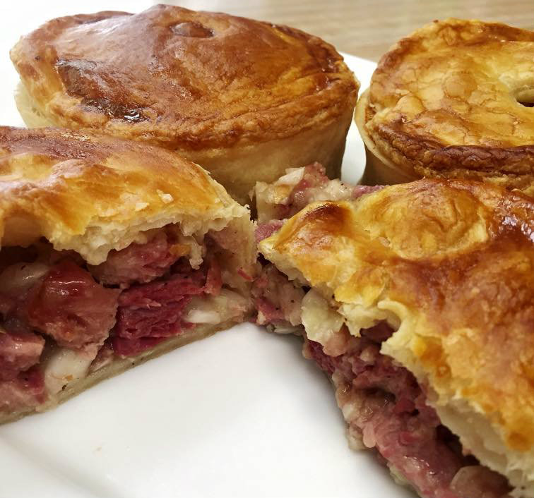 corned beef and cabbage meat pie